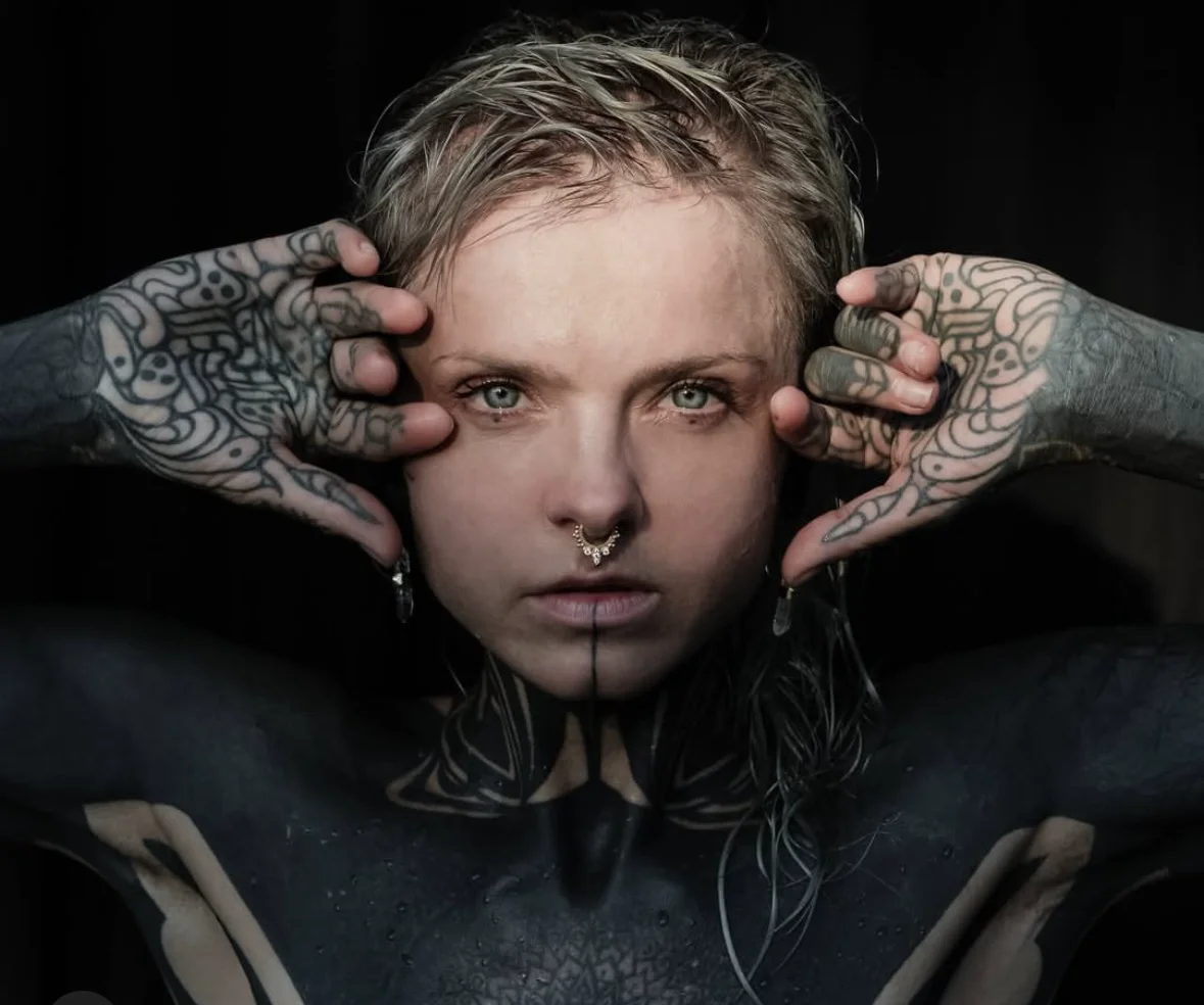 Miss Rheia in White Ropes